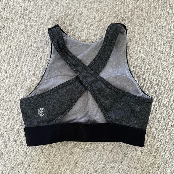 Born Primitive Black and Gray Movement Sports Bra - Picture 4 of 4
